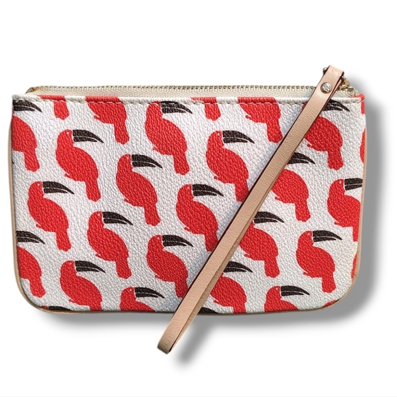 Kate Spade Storybook Liner Toucan Wristlet - Picture 6 of 9